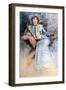 The Artist's Wife, 1903-Alphonse Mucha-Framed Giclee Print