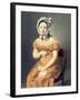 The Artist's Wife Catharine, 1825-Christian-albrecht Jensen-Framed Giclee Print