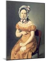 The Artist's Wife Catharine, 1825-Christian-albrecht Jensen-Mounted Giclee Print