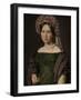 The artist's wife Cathrine, 1842-4-Christian-albrecht Jensen-Framed Giclee Print