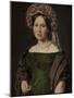 The artist's wife Cathrine, 1842-4-Christian-albrecht Jensen-Mounted Giclee Print