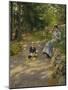 The Artist's Wife Dagny and their Son Sigurd-Paul Fischer-Mounted Giclee Print