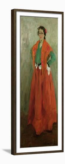 The Artist's Wife Dressed as a Spanish Woman, C.1901-Alexej Von Jawlensky-Framed Giclee Print