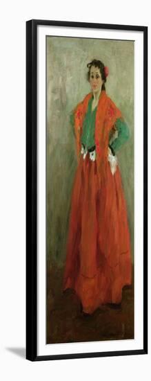 The Artist's Wife Dressed as a Spanish Woman, C.1901-Alexej Von Jawlensky-Framed Giclee Print