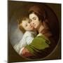The Artist's Wife, Elizabeth, and their Son Raphael, c.1773-Benjamin West-Mounted Giclee Print