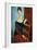 The Artist's Wife (Jeanne Huberterne) 1918-Amedeo Modigliani-Framed Giclee Print