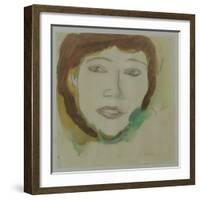 The Artist's Wife, Margaret, c.1906-Samuel John Peploe-Framed Giclee Print