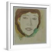 The Artist's Wife, Margaret, c.1906-Samuel John Peploe-Framed Giclee Print