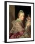 The Artist's Wife: Margaret Lindsay of Evelick, 1754-55-Allan Ramsay-Framed Giclee Print