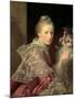 The Artist's Wife: Margaret Lindsay of Evelick, 1754-55-Allan Ramsay-Mounted Giclee Print