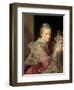 The Artist's Wife: Margaret Lindsay of Evelick, 1754-55-Allan Ramsay-Framed Giclee Print