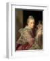 The Artist's Wife: Margaret Lindsay of Evelick, 1754-55-Allan Ramsay-Framed Giclee Print