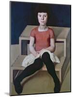 The Artist's Youngest Daughter-Albin Egger-lienz-Mounted Giclee Print