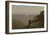 The Artist Sketching at Mount Desert, Maine, 1864-5-Sanford Robinson Gifford-Framed Giclee Print