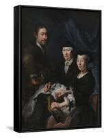 The Artist with His Family, 1624-1670-Karel van III Mander-Framed Stretched Canvas