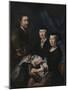 The Artist with His Family, 1624-1670-Karel van III Mander-Mounted Giclee Print
