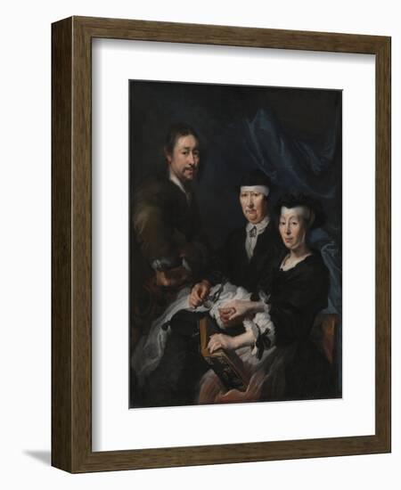 The Artist with His Family, 1624-1670-Karel van III Mander-Framed Giclee Print