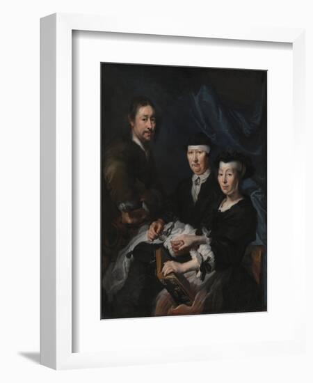 The Artist with His Family, 1624-1670-Karel van III Mander-Framed Giclee Print