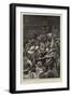 The Artists' Carnival in the Munchener Kindl Keller at Munich-null-Framed Giclee Print