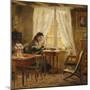 The Artists Mother in the Living Room, Holskogen-Olaf Isaachsen-Mounted Giclee Print