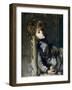 The Artists Son, Ignacio, Seated, 1887-Ignacio Pinazo camarlench-Framed Giclee Print