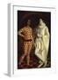 The Artists W.I. Schuchajeff and A.J. Jakowleff as Harlequins-null-Framed Giclee Print