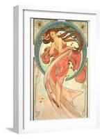 The Arts: Dance, 1898-Alphonse Mucha-Framed Giclee Print