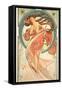 The Arts: Dance, 1898-Alphonse Mucha-Framed Stretched Canvas