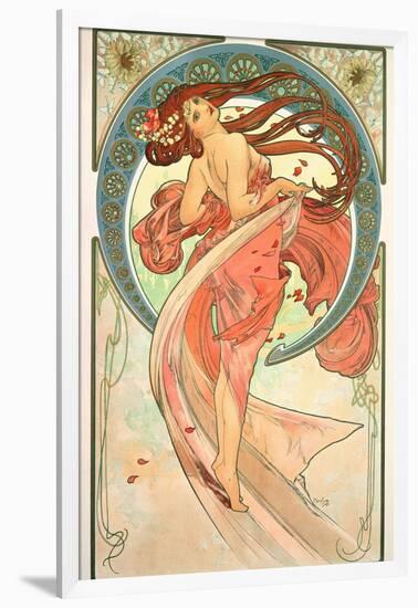 The Arts: Dance, 1898-Alphonse Mucha-Framed Giclee Print