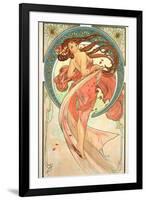 The Arts: Dance, 1898-Alphonse Mucha-Framed Giclee Print