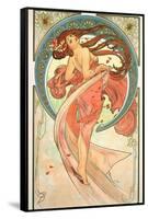 The Arts: Dance, 1898-Alphonse Mucha-Framed Stretched Canvas