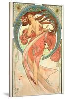 The Arts: Dance, 1898-Alphonse Mucha-Stretched Canvas