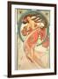 The Arts: Dance, 1898-Alphonse Mucha-Framed Premium Giclee Print