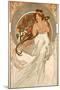 The Arts: Music, 1898-Alphonse Mucha-Mounted Giclee Print