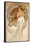 The Arts: Music, 1898-Alphonse Mucha-Framed Stretched Canvas