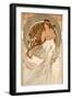 The Arts: Music, 1898-Alphonse Mucha-Framed Premium Giclee Print