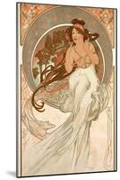 The Arts: Music, 1898-Alphonse Mucha-Mounted Giclee Print