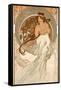 The Arts: Music, 1898-Alphonse Mucha-Framed Stretched Canvas
