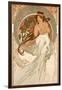 The Arts: Music, 1898-Alphonse Mucha-Framed Giclee Print