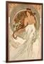 The Arts: Music, 1898-Alphonse Mucha-Framed Giclee Print