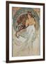 The Arts: Music, 1898-Alphonse Mucha-Framed Premium Giclee Print