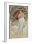 The Arts: Music, 1898-Alphonse Mucha-Framed Giclee Print