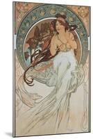 The Arts: Music, 1898-Alphonse Mucha-Mounted Giclee Print