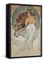 The Arts: Music, 1898-Alphonse Mucha-Framed Stretched Canvas