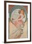 The Arts: Painting, 1898-Alphonse Mucha-Framed Giclee Print