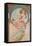 The Arts: Painting, 1898-Alphonse Mucha-Framed Stretched Canvas