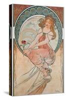 The Arts: Painting, 1898-Alphonse Mucha-Stretched Canvas