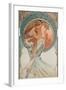 The Arts: Poetry, 1898-Alphonse Mucha-Framed Giclee Print