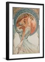 The Arts: Poetry, 1898-Alphonse Mucha-Framed Giclee Print