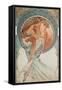 The Arts: Poetry, 1898-Alphonse Mucha-Framed Stretched Canvas